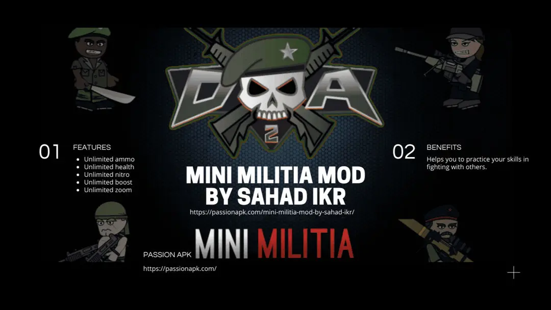 Mini Militia Mod by Sahad Ikr
