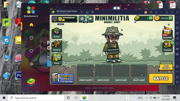 how to play mini militia on pc without android emulator 1725056319